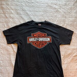 Vintage 2000 Harley-Davidson Black T-Shirt for Men